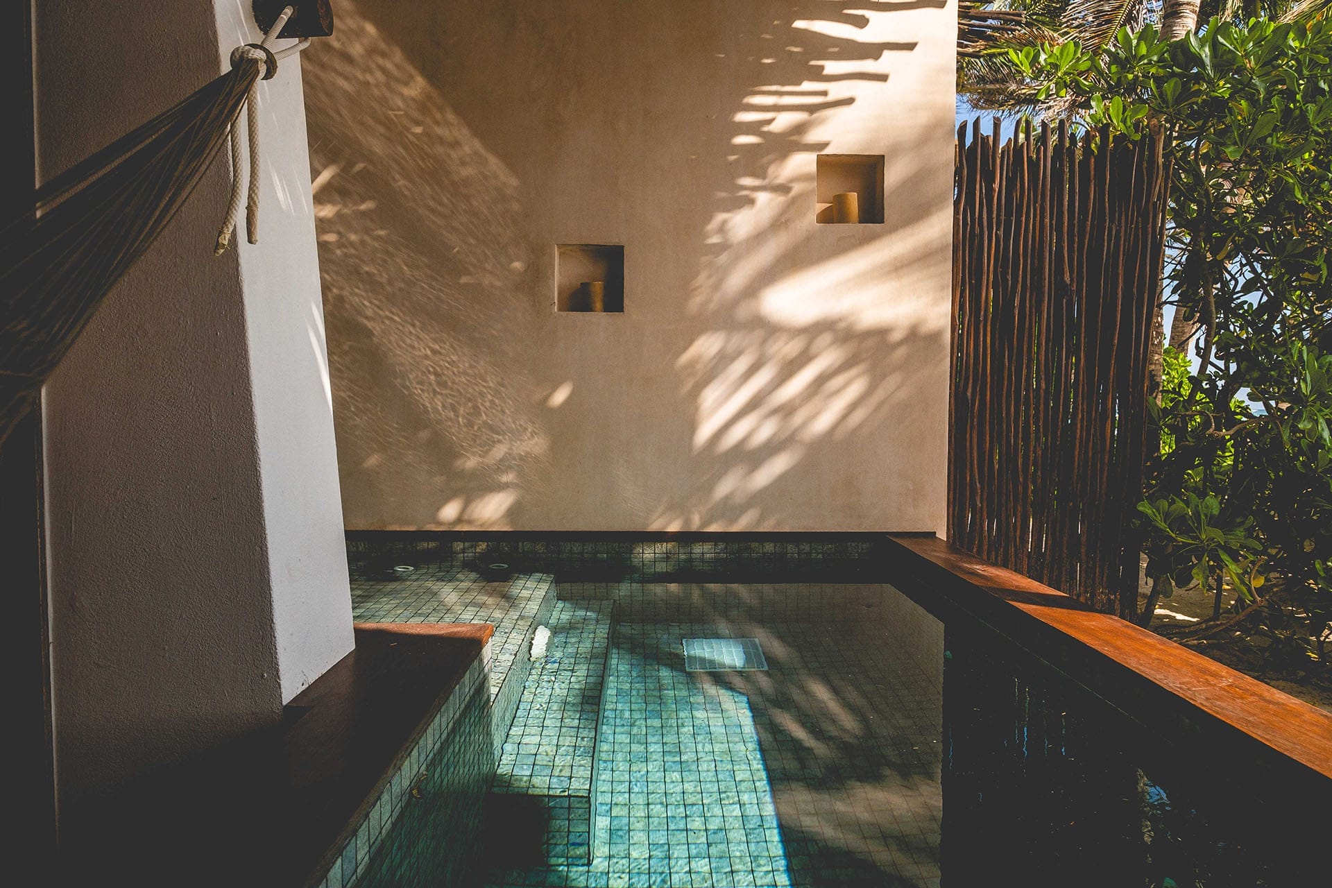 Junior Suite plunge pool at The Beach Tulum Hotel