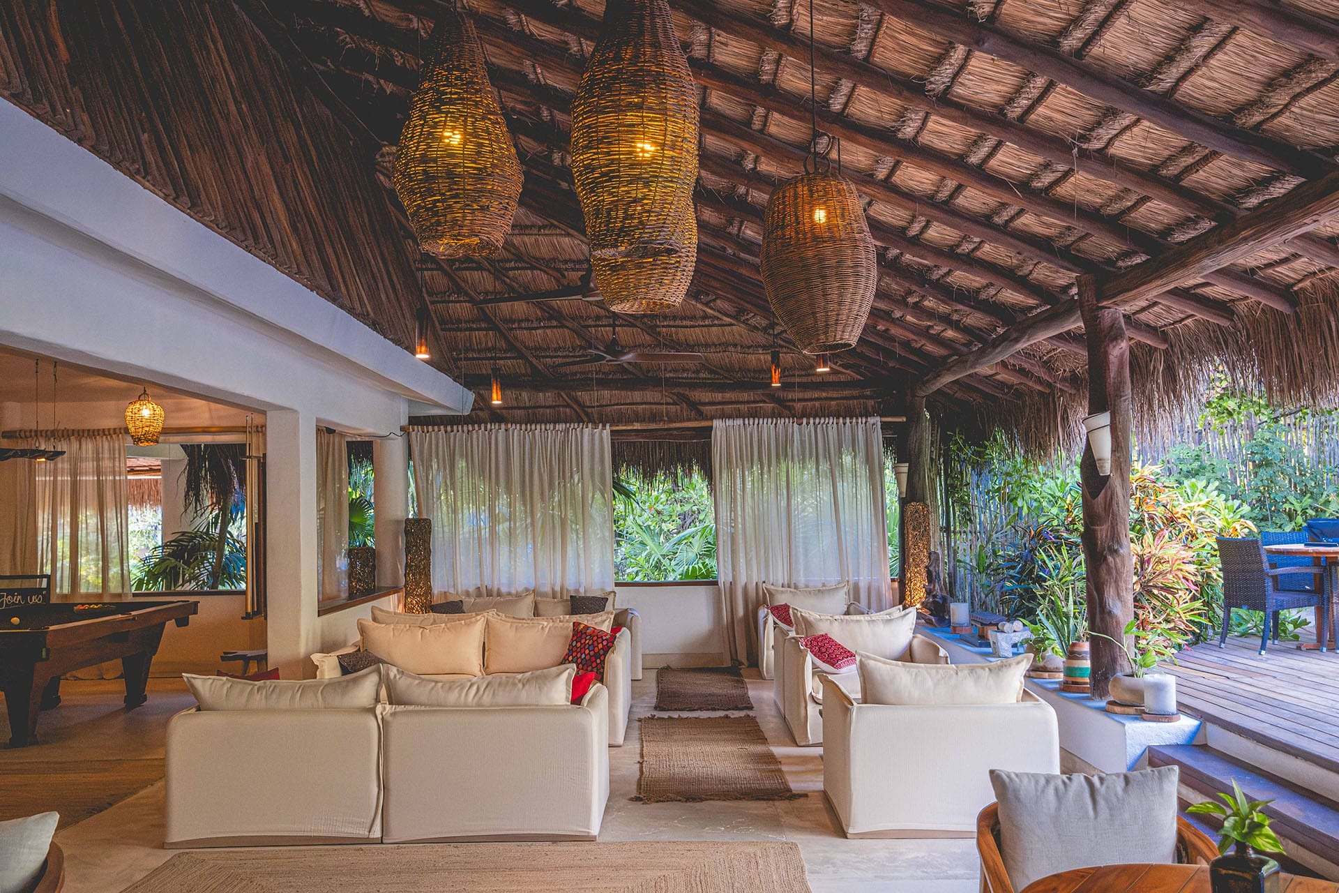 Lobby at The Beach Tulum Hotel